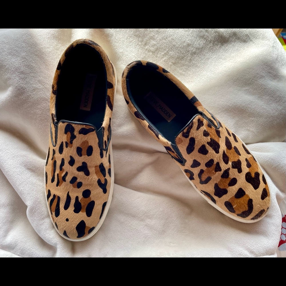 Steve Madden Hair on Loafers 8.5